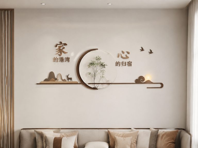 四会发展历程墙与展馆画框系统